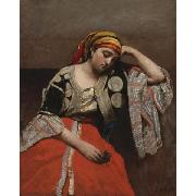 Jean-Baptiste Camille Corot Juive d'Alger Sweden oil painting artist